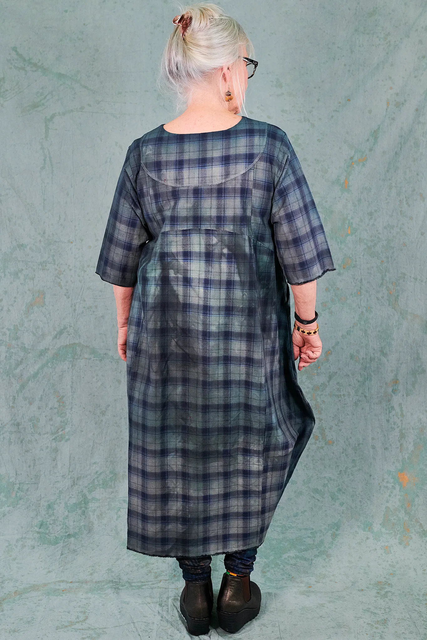 2133L Blue Moon Dress Emerald Garden