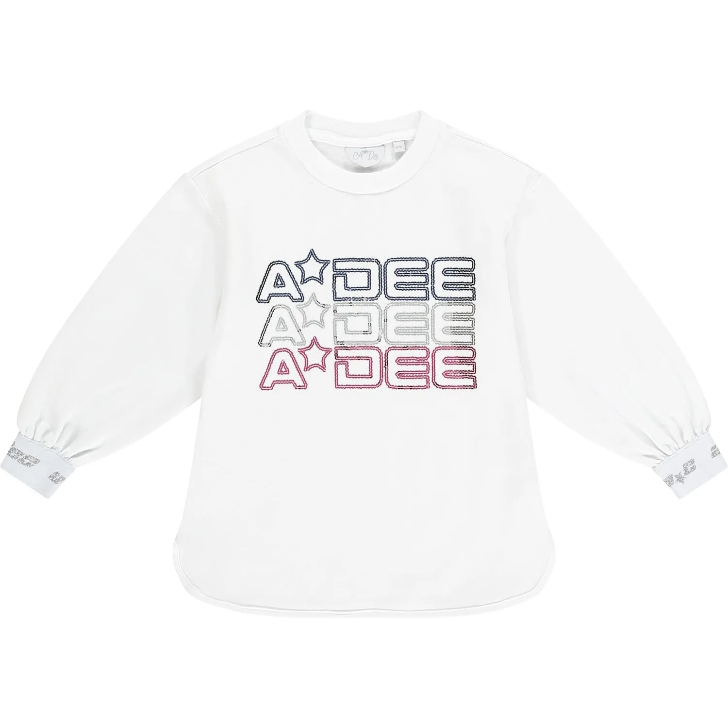 A DEE - Sherry Triple Logo Legging Set - White