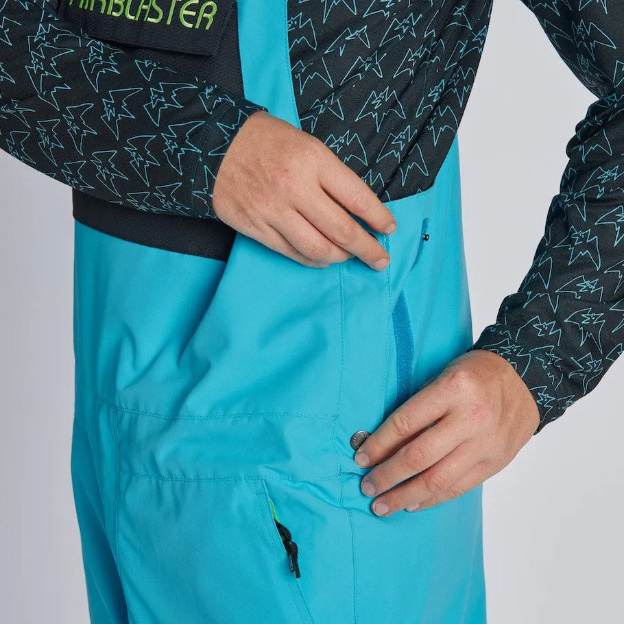 Airblaster Freedom Bib Pants Mens Bluebird