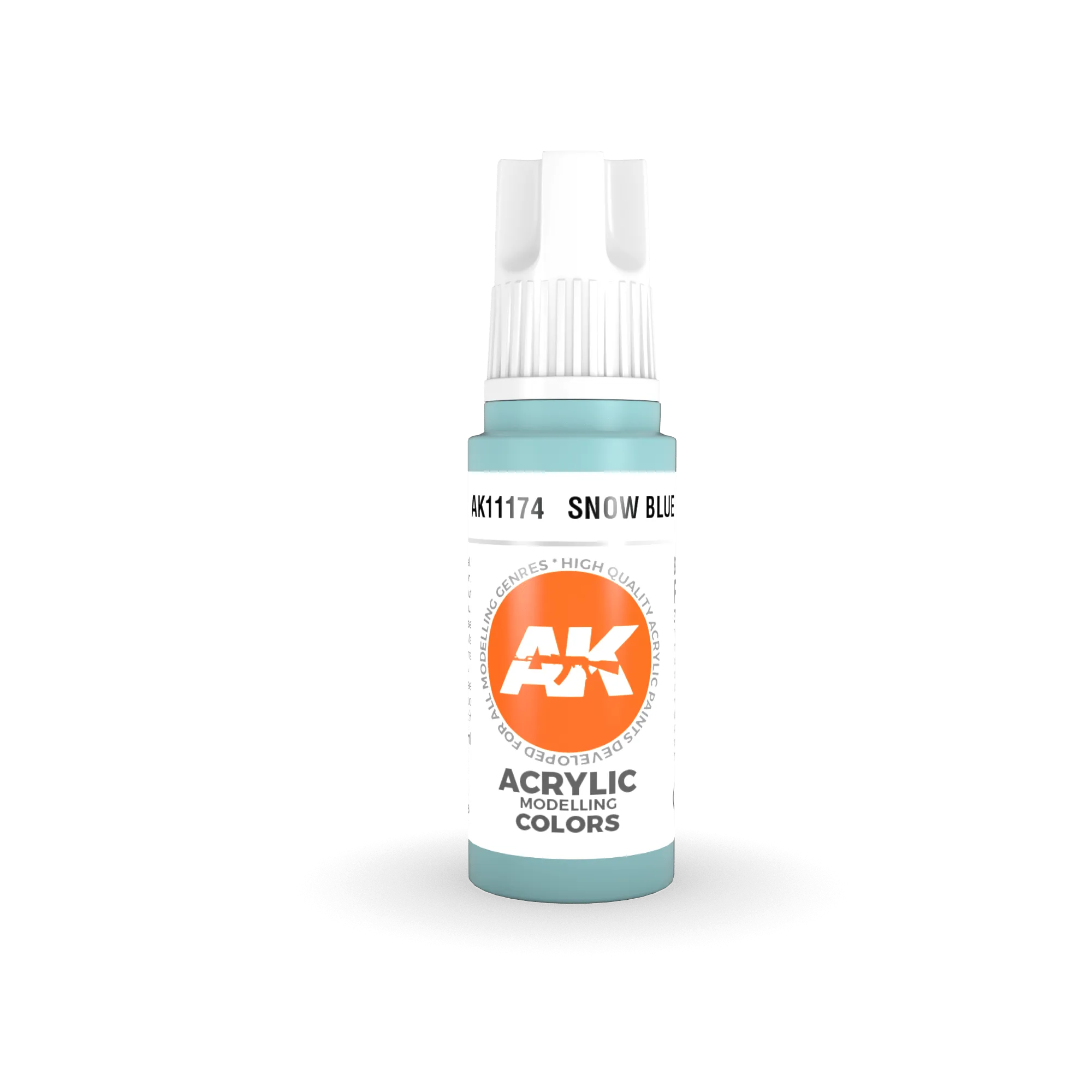 AK Interactive 3rd Gen Acrylics 17ml - Snow Blue