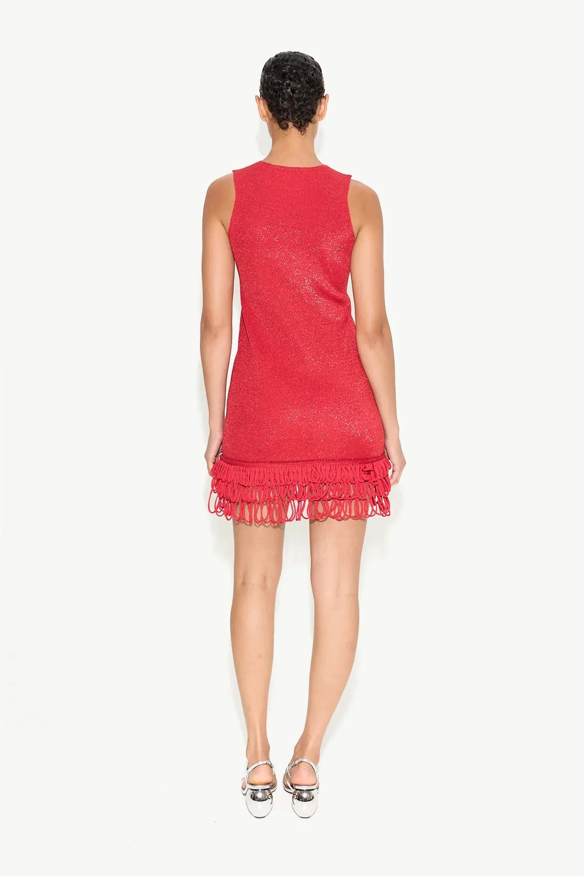 Albers Knit Dress Lucky Red