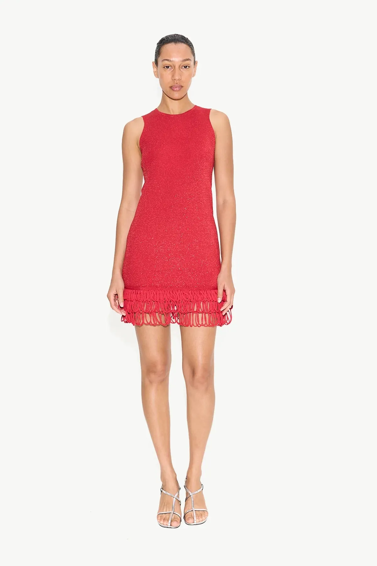 Albers Knit Dress Lucky Red