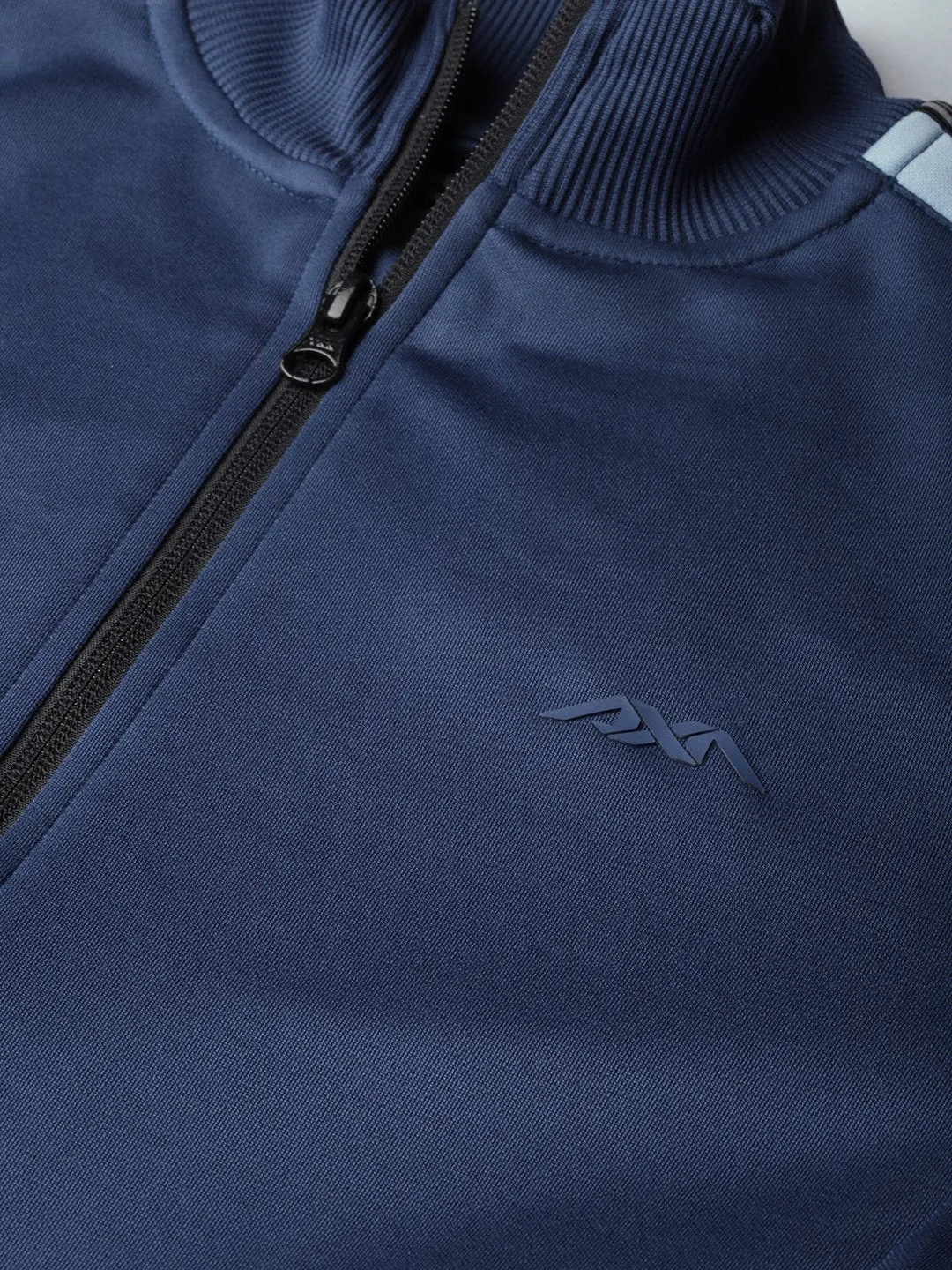 Alcis Women Navy Blue Solid Lightweight Sporty Jacket