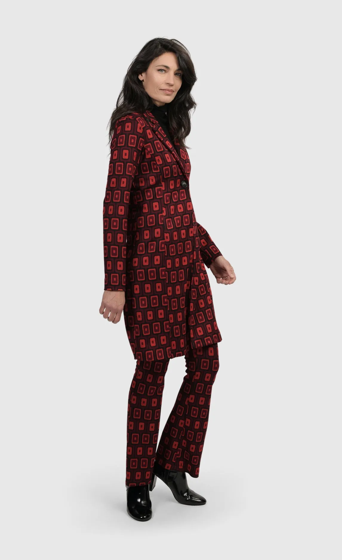 Alembika Dynamite Days Duster Red Coat