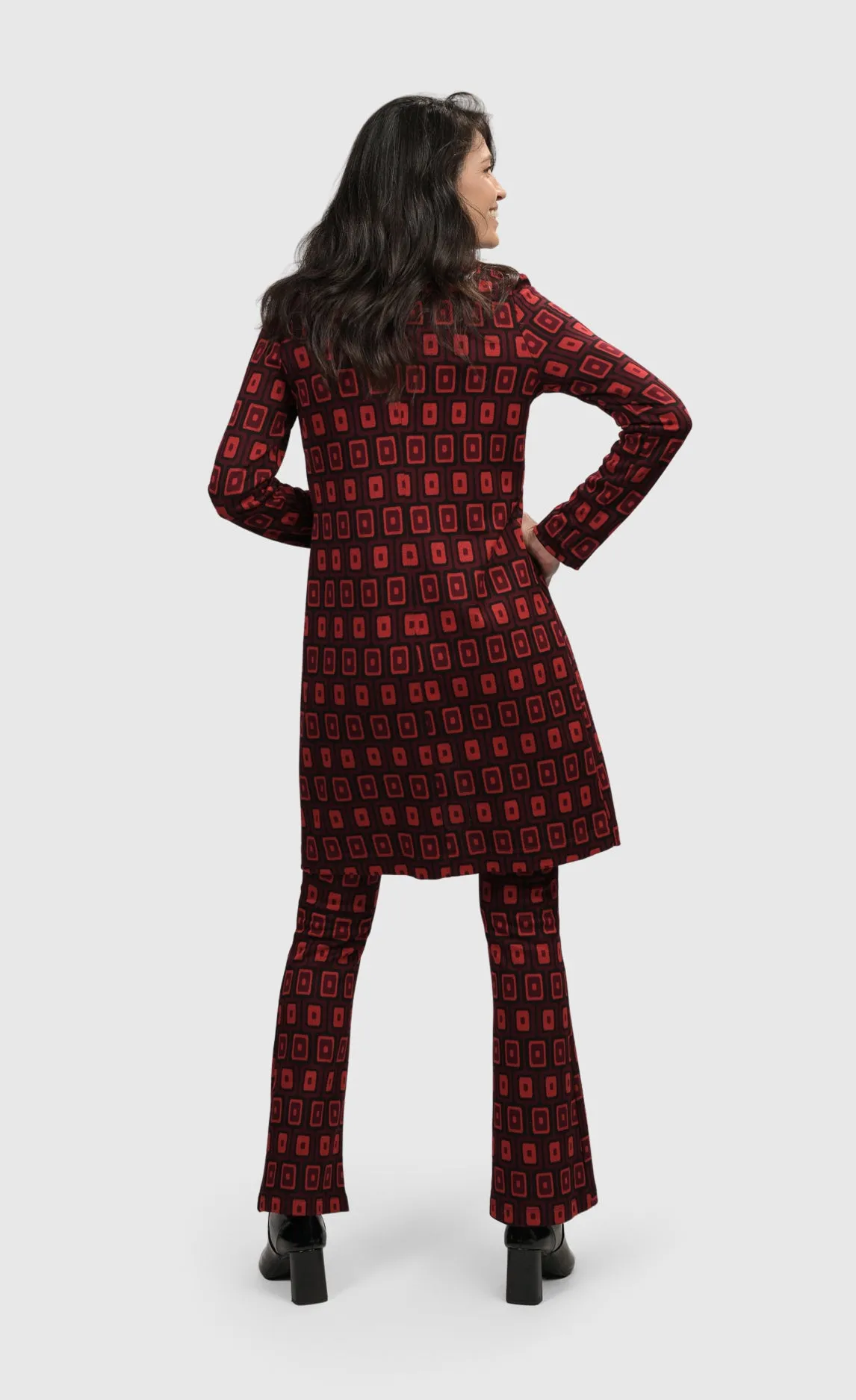 Alembika Dynamite Days Duster Red Coat