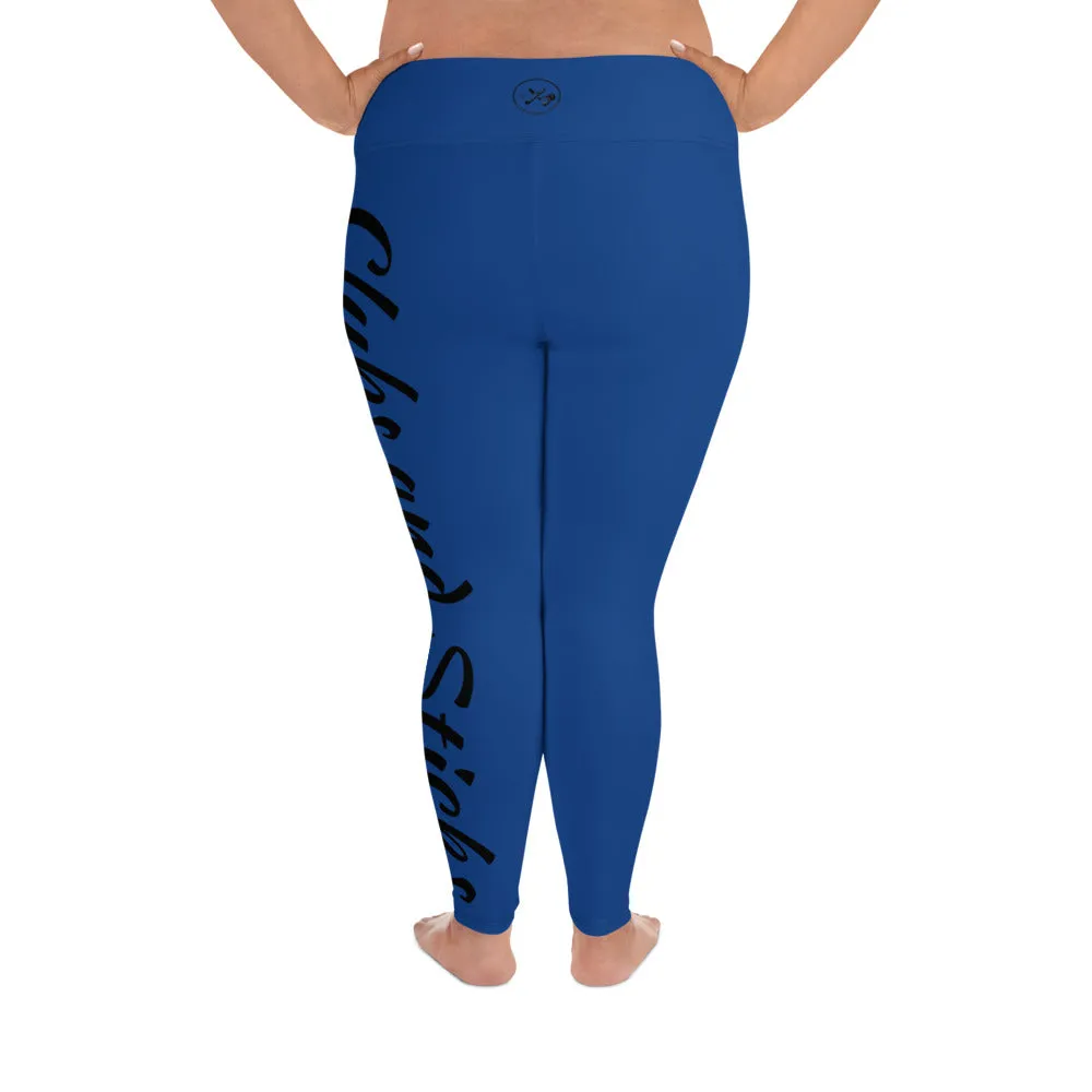 All-Over Print Plus Size Leggings