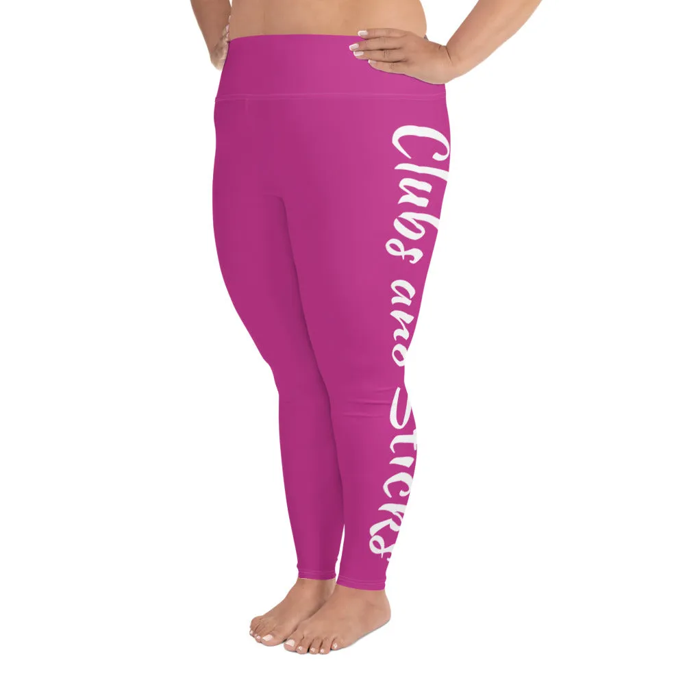 All-Over Print Plus Size Leggings