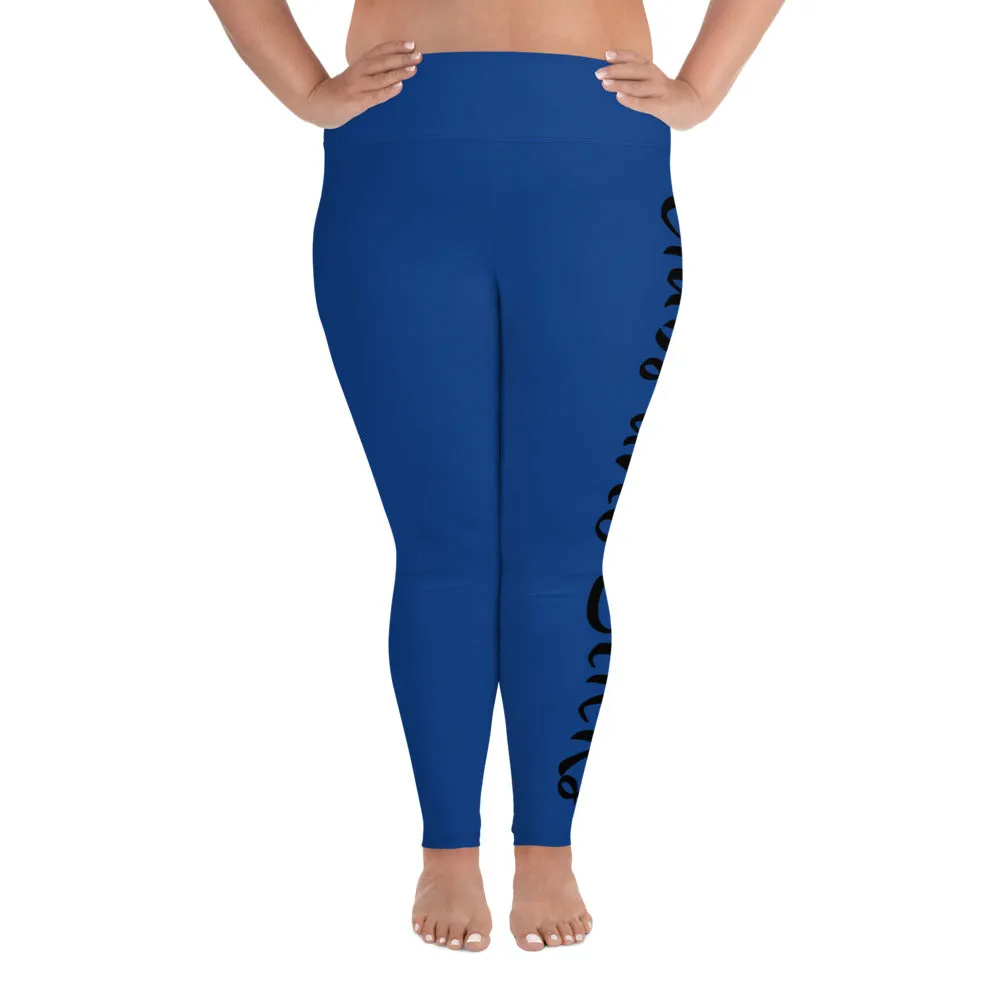 All-Over Print Plus Size Leggings
