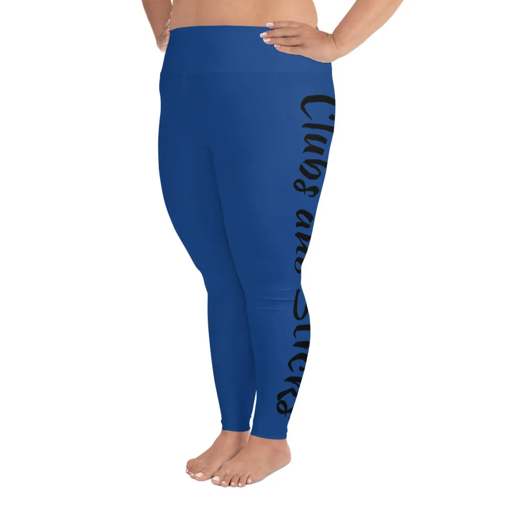 All-Over Print Plus Size Leggings