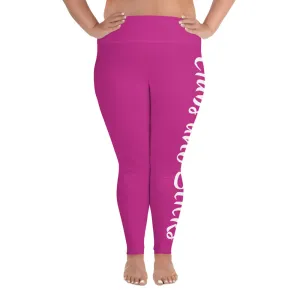 All-Over Print Plus Size Leggings