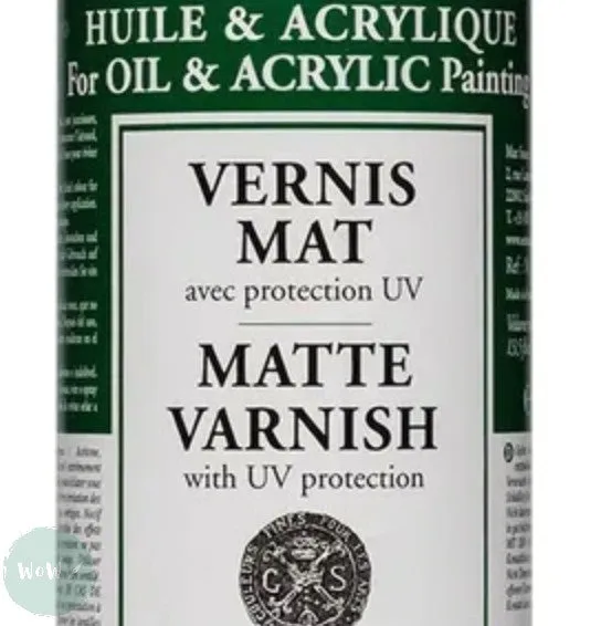 ARTISTS VARNISH SPRAY - Sennelier  – MATT – 400ml
