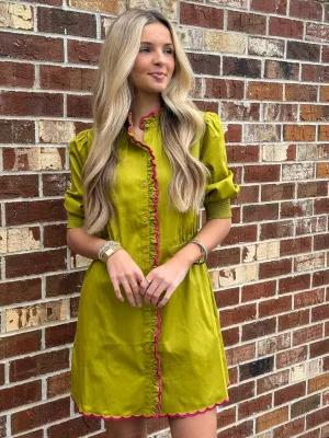 Audrey Dress (Grass)