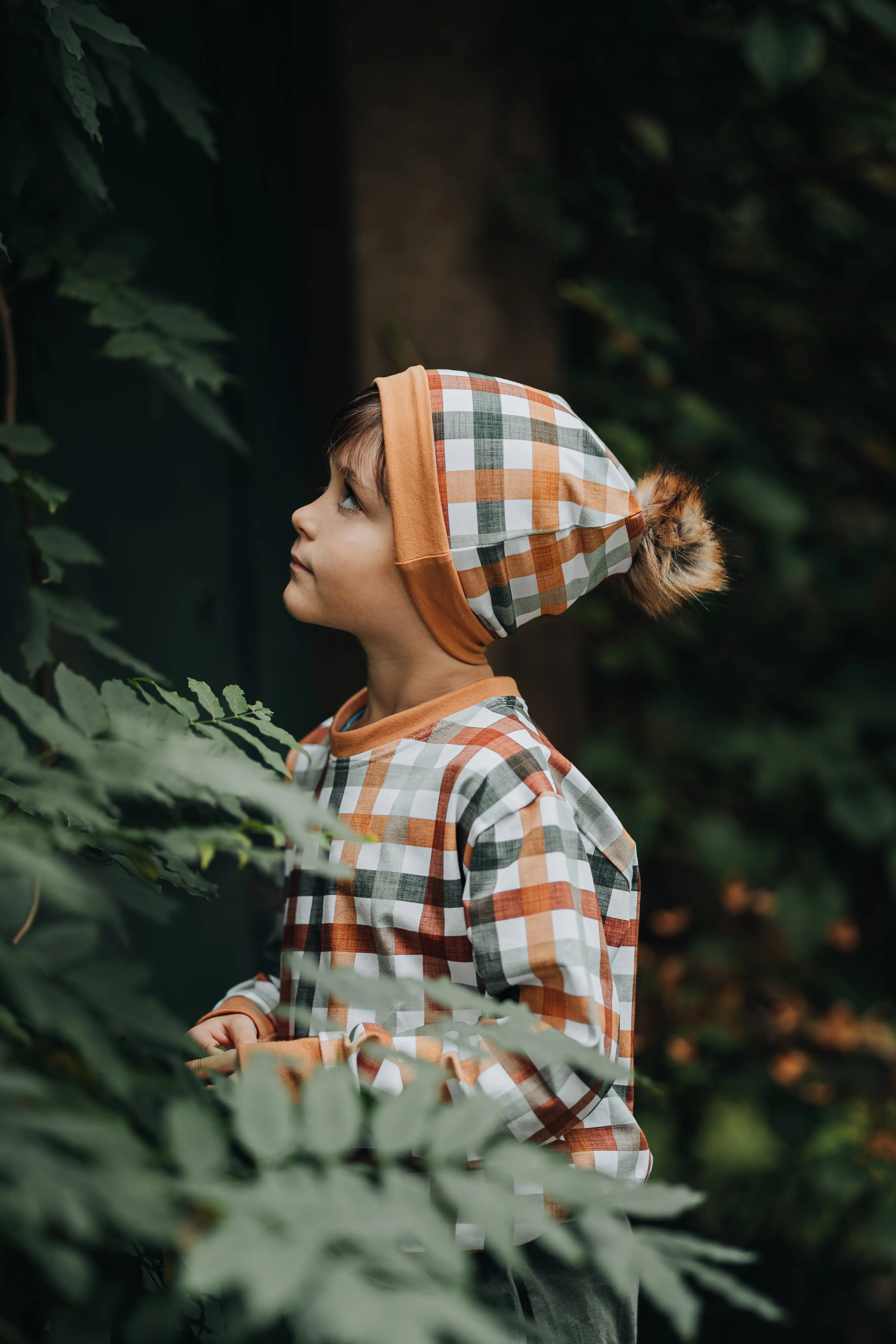 Autumn Checks Sweatshirt