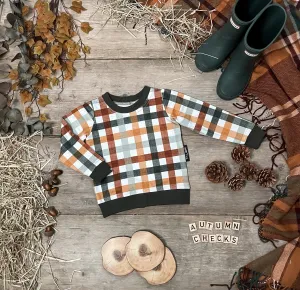 Autumn Checks Sweatshirt