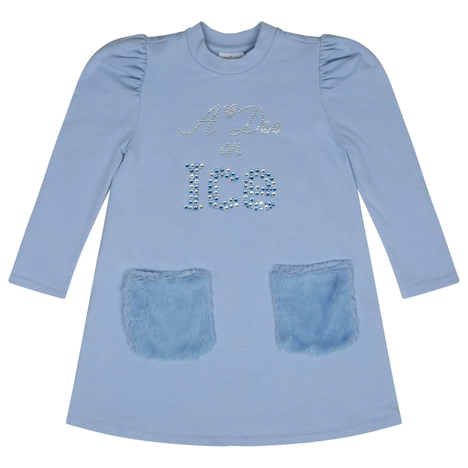 AW24 A Dee Girls On Ice Poppy Dress