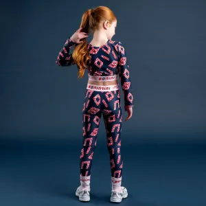 AW24 Bonini By A Dee Inspire Letter Print Leggings