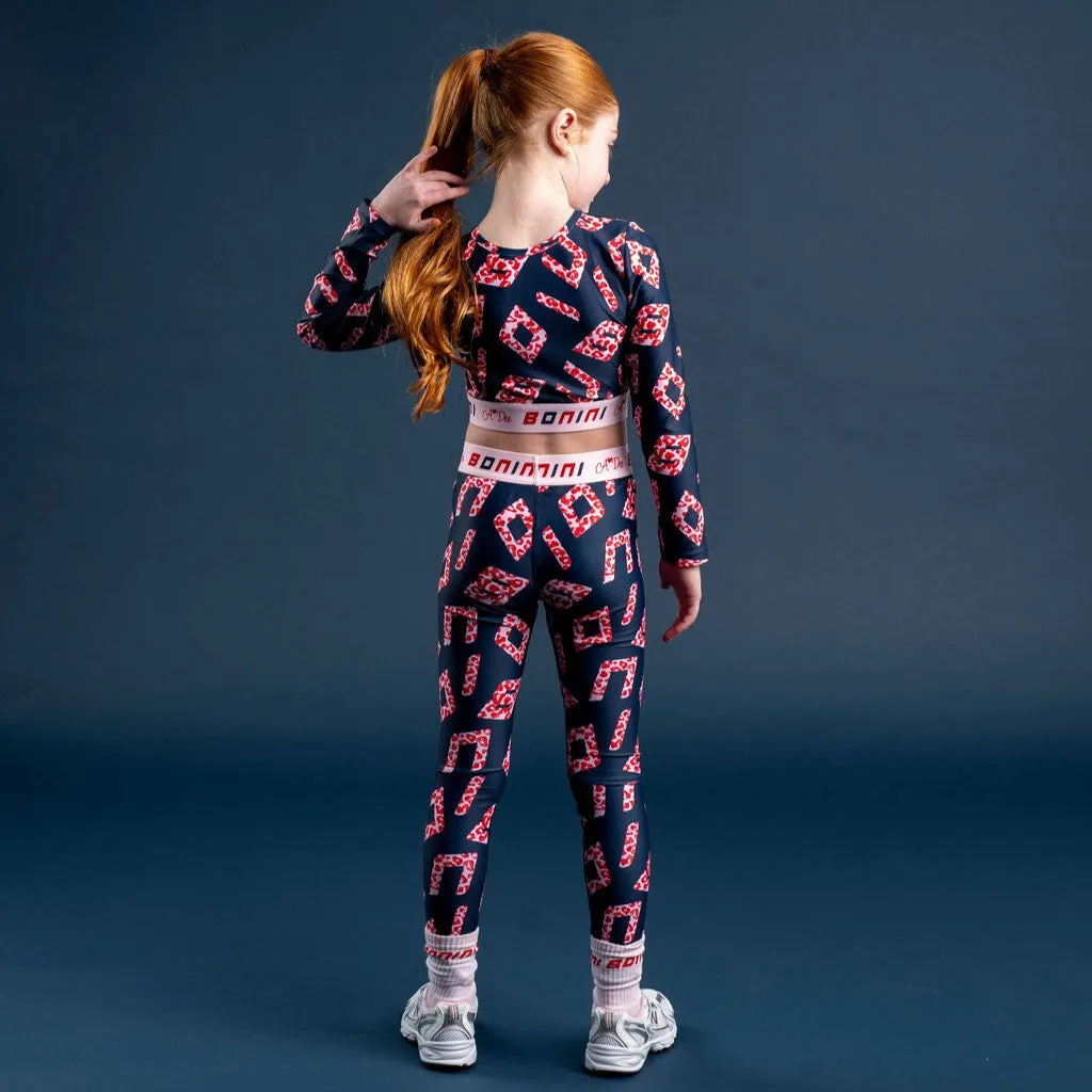 AW24 Bonini By A Dee Inspire Letter Print Leggings
