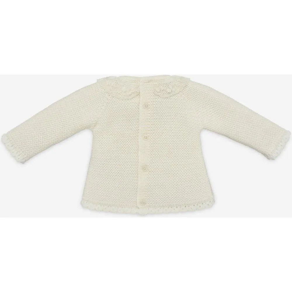 Baby Cream Knitted Set