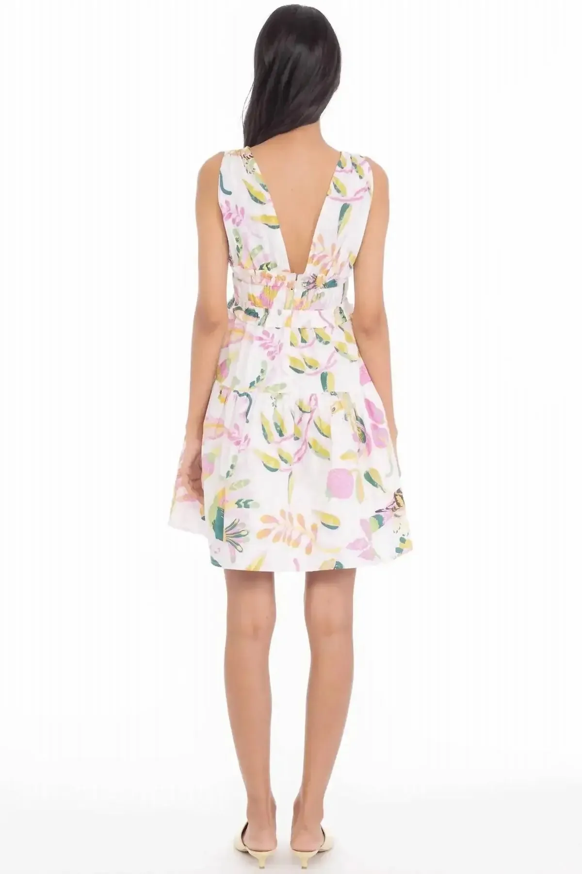 Banjanan - Victoria  dress in Muse Spring