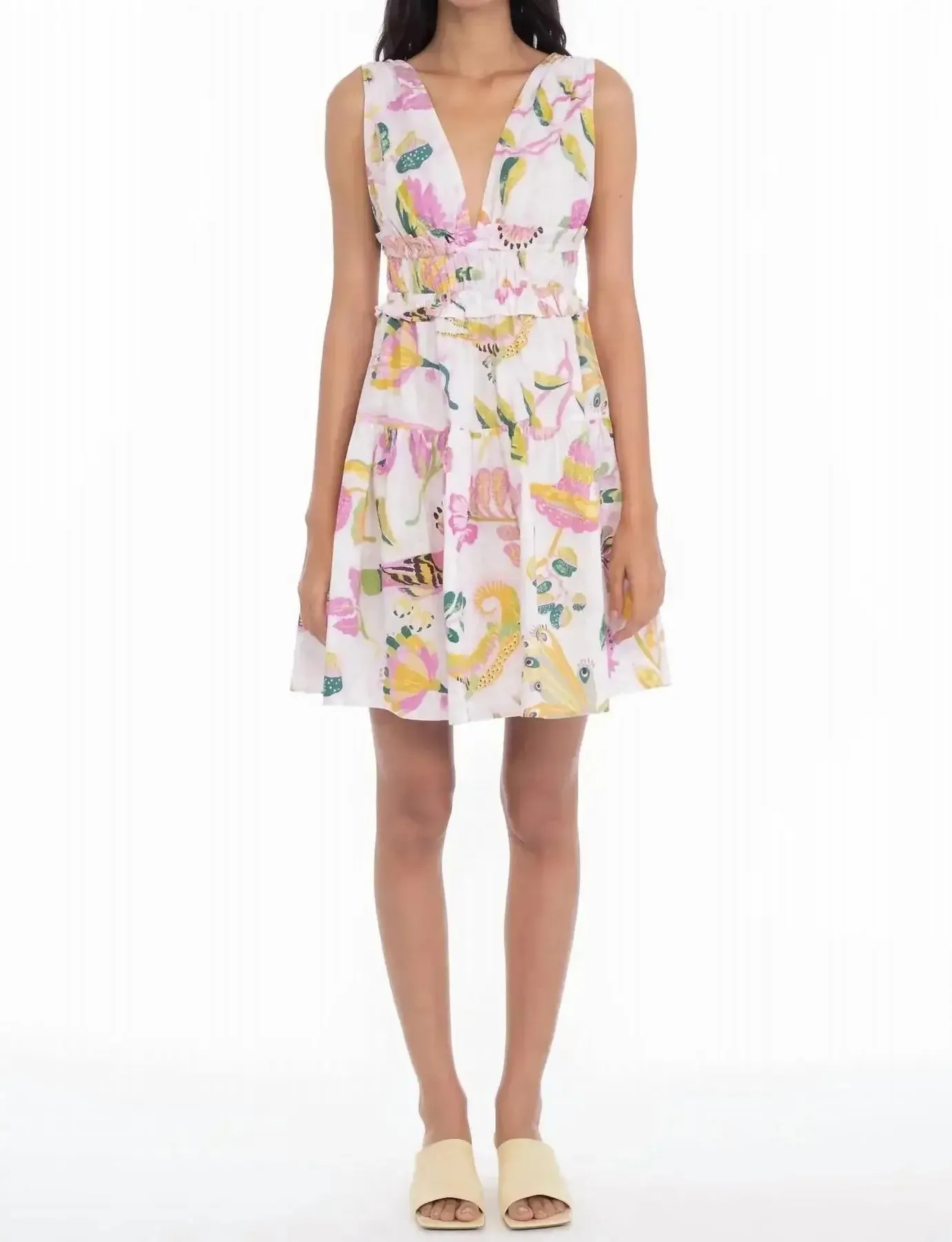 Banjanan - Victoria  dress in Muse Spring