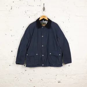Barbour Rothay Lightweight Wax Jacket - Blue - XL