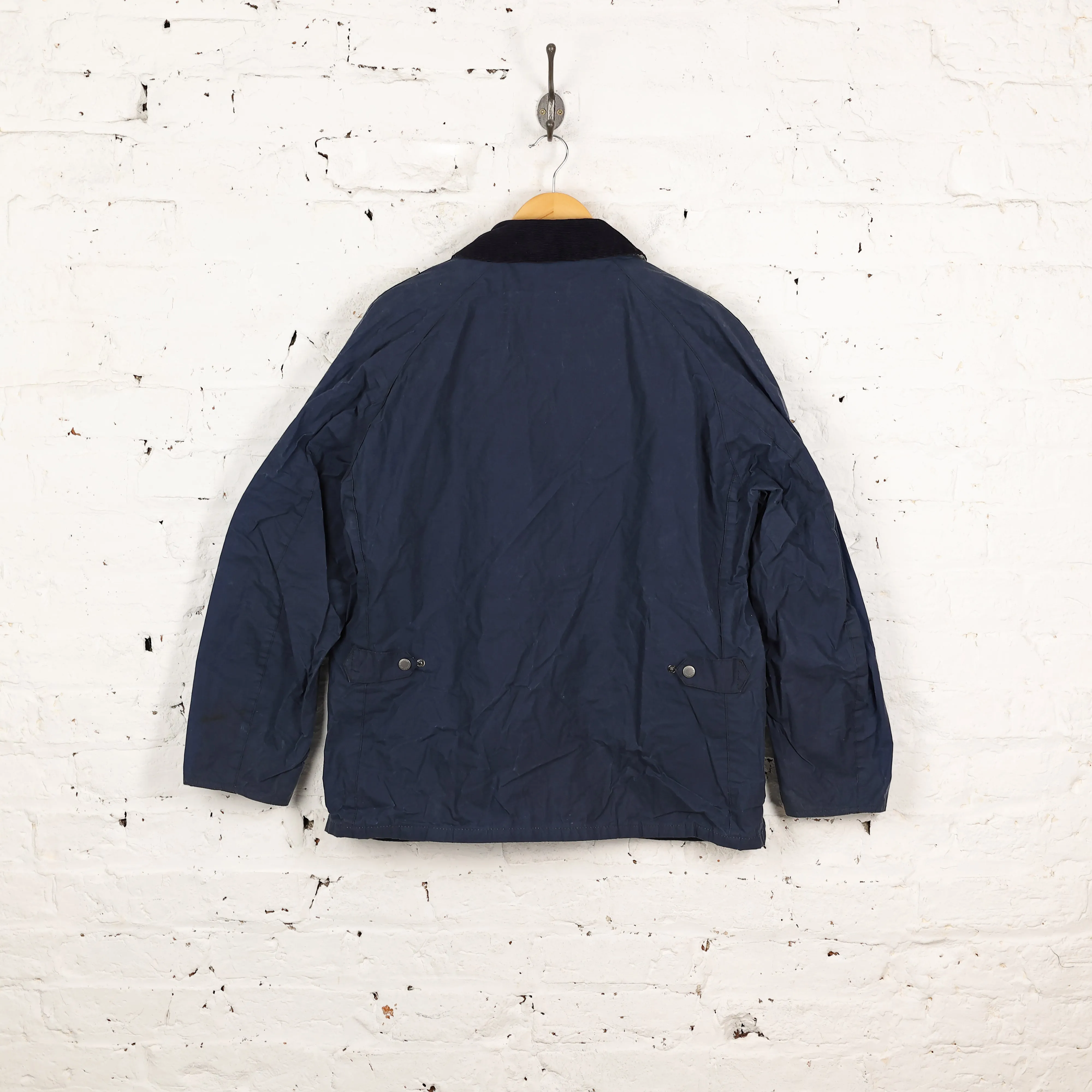 Barbour Rothay Lightweight Wax Jacket - Blue - XL
