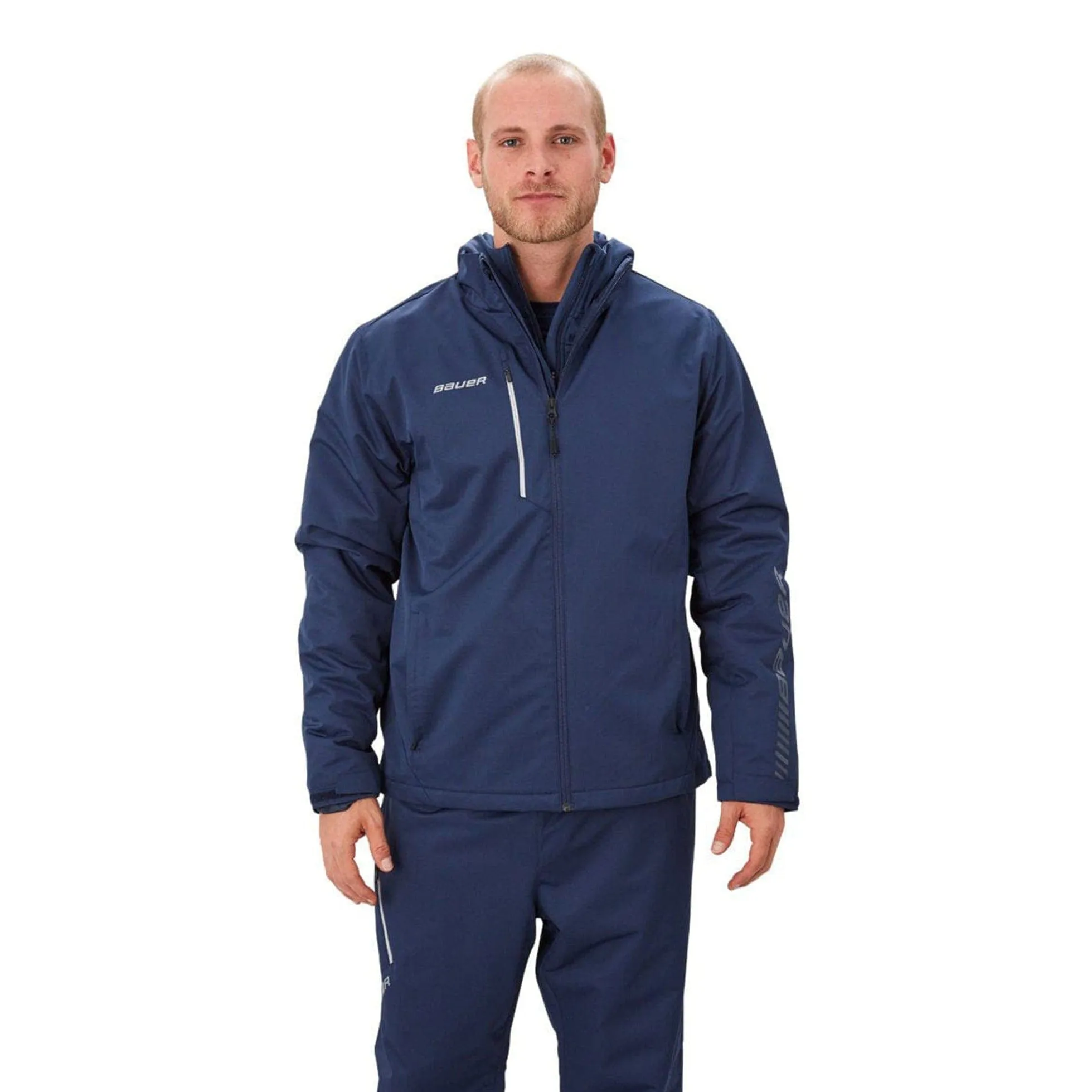 Bauer Supreme Midweight Junior Jacket - Navy