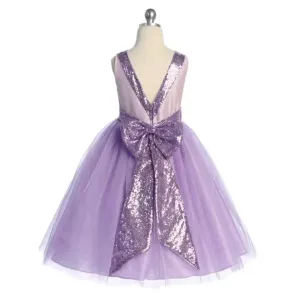 Belle of the Ball Dress - Lilac Shimmer
