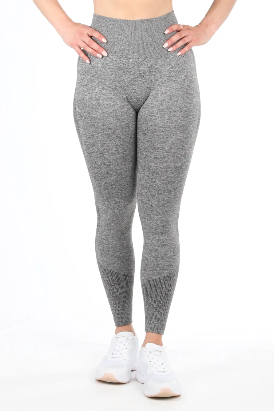 Blair Scrunch Bum Leggings Grey Marle