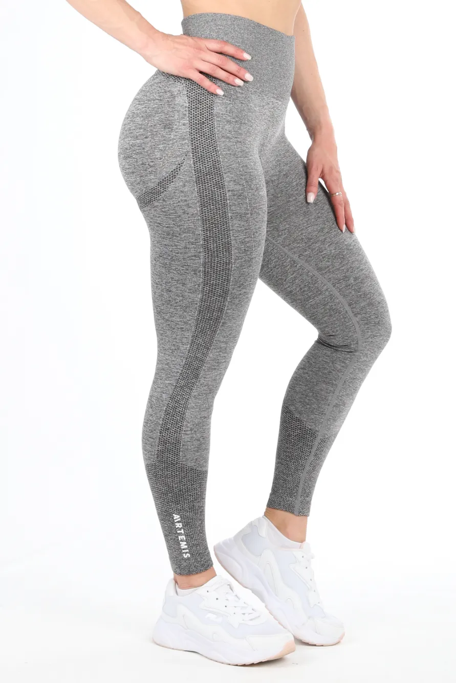 Blair Scrunch Bum Leggings Grey Marle