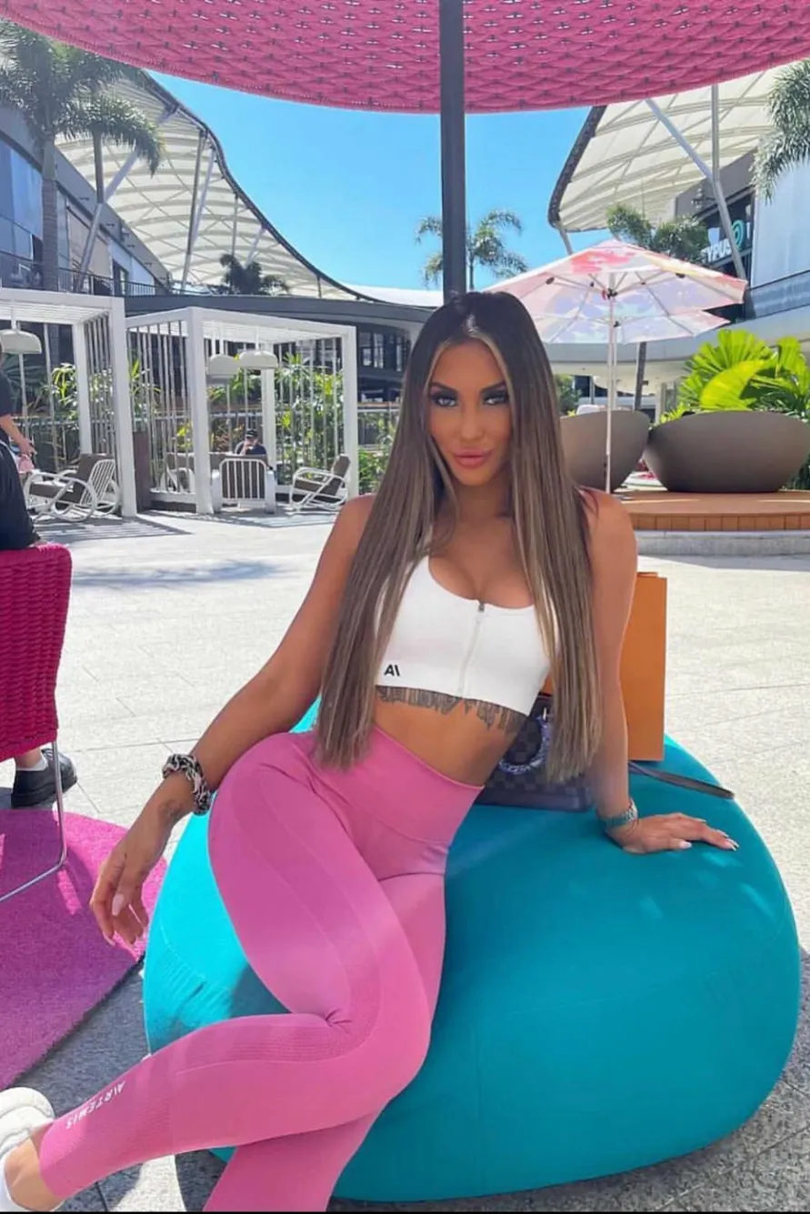 Blair Scrunch Bum Leggings Pink