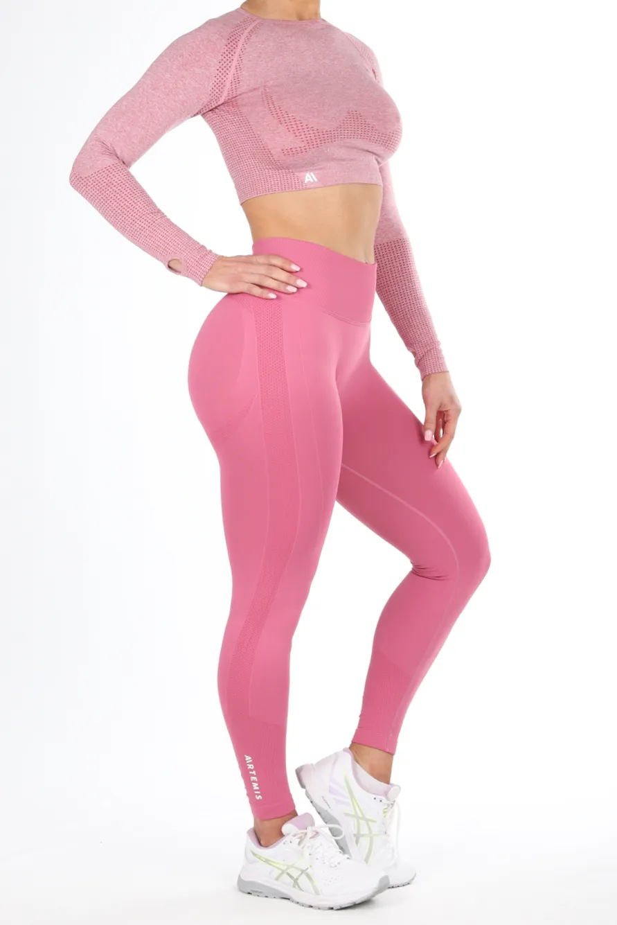 Blair Scrunch Bum Leggings Pink