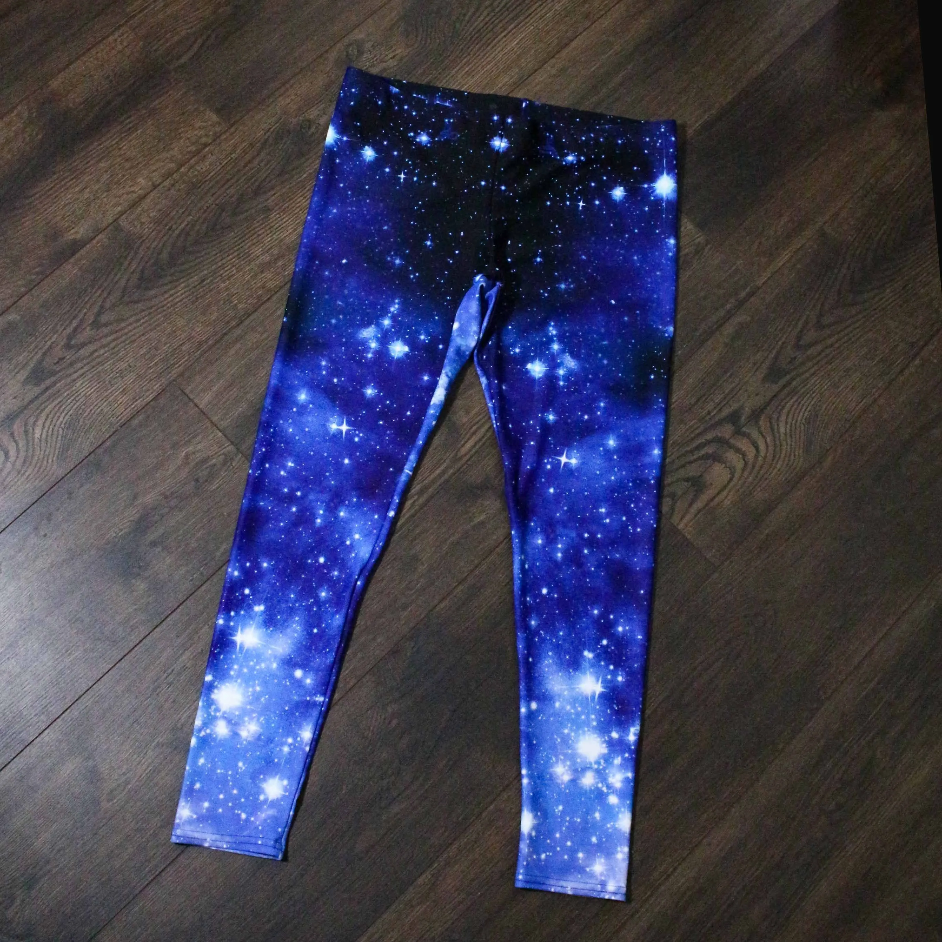 Blue Galaxy AOP Leggings