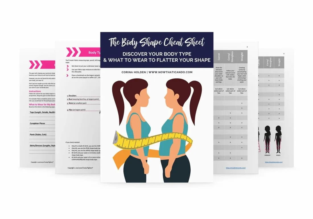 Body Shape Cheat Sheet
