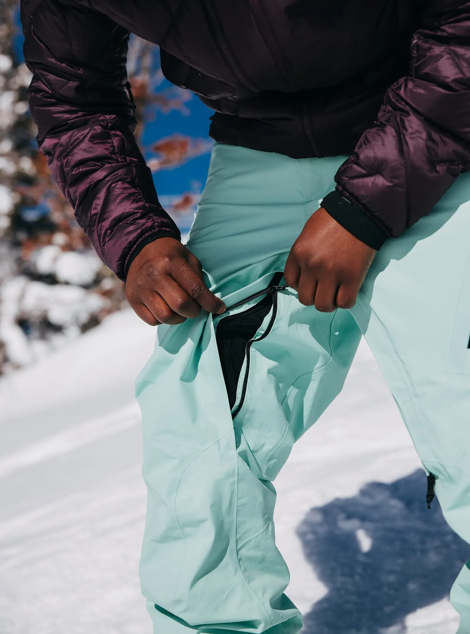 BURTON AK Cyclic Gore-Tex pants Powder Mint - Mens