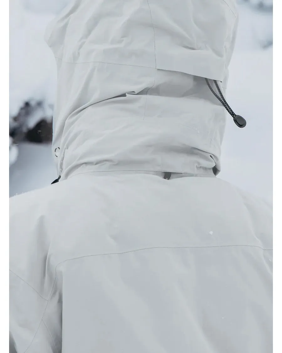 Burton Men's [ak] LZ Gore-Tex Down Jacket Gray Cloud 2026