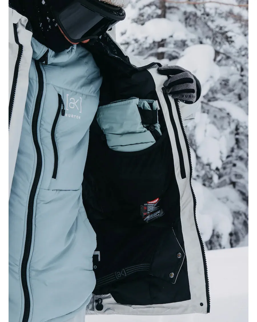 Burton Men's [ak] LZ Gore-Tex Down Jacket Gray Cloud 2026