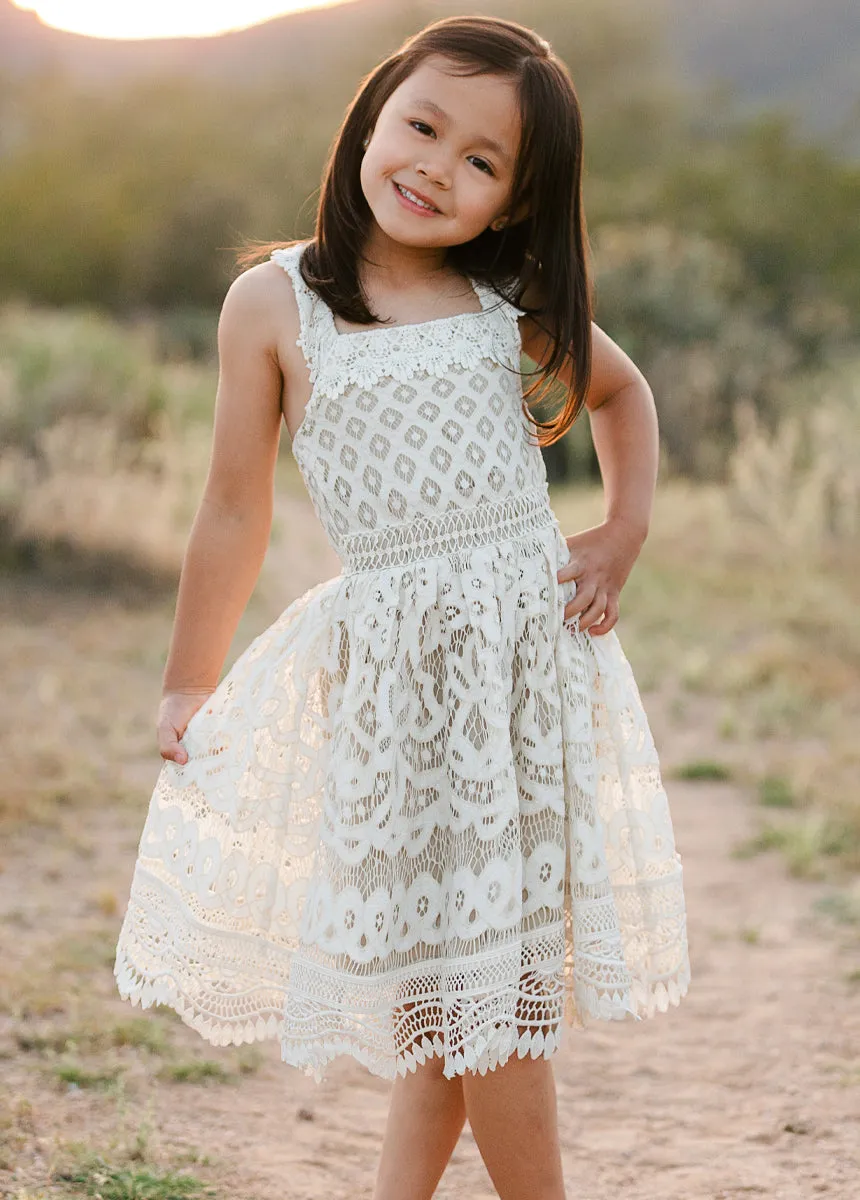 Caspia Dress in Cream