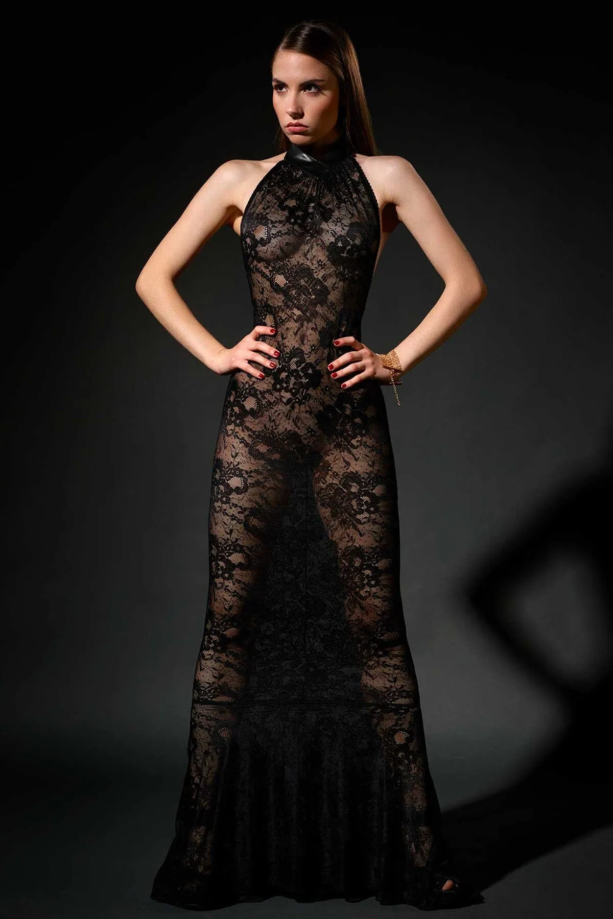 Chihiro Long Lace Dress