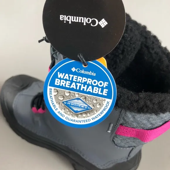 Columbia Youth Bugaboot Celsius Omni-Heat Waterproof Snow Boot