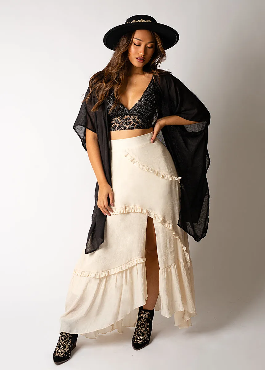 Deidre Duster in Black