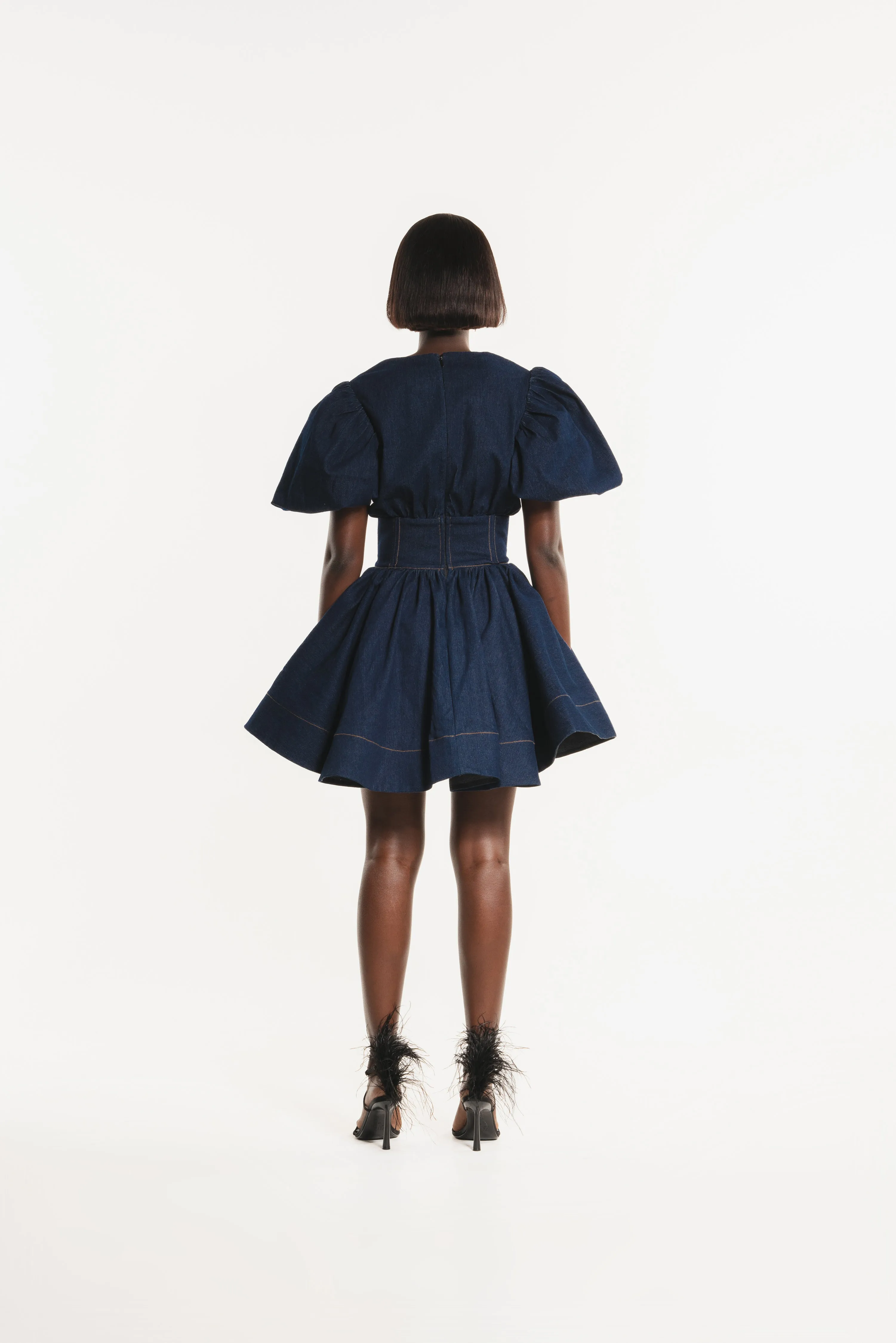 Denim DELILAH Mini Dress