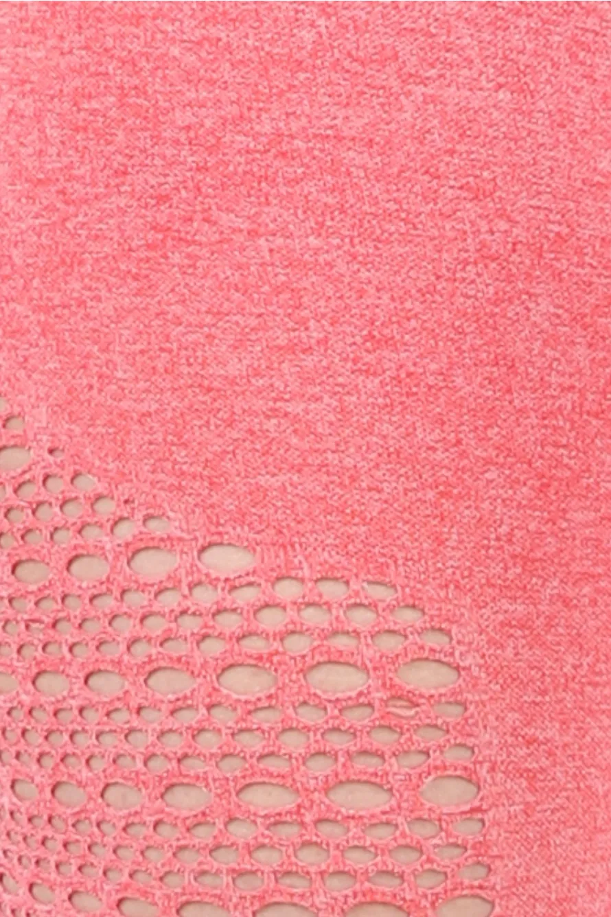Ella Ombre Scrunch Bum Leggings Watermelon