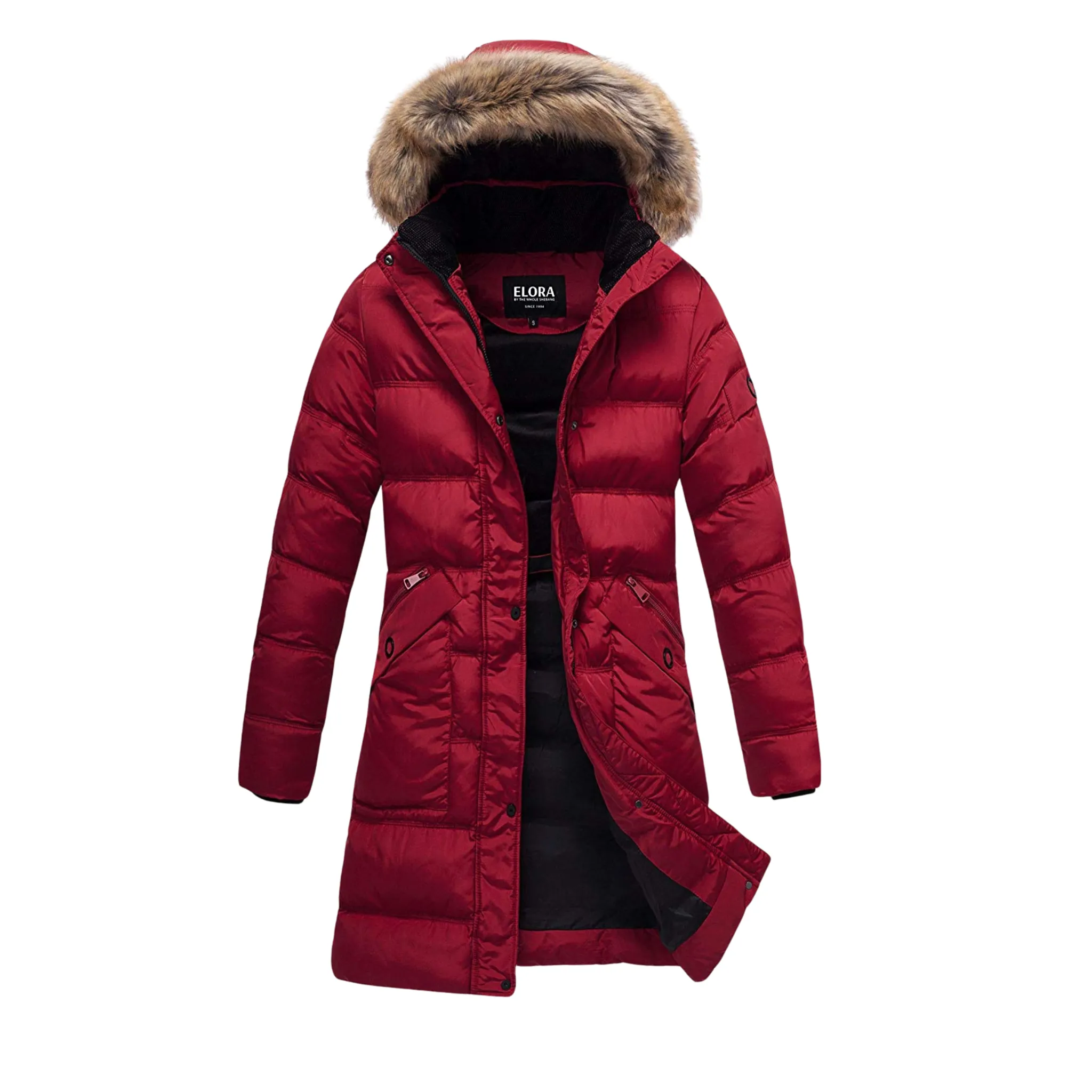 ELORA Women's Winter Heavyweight Puffer Jacket SALE
