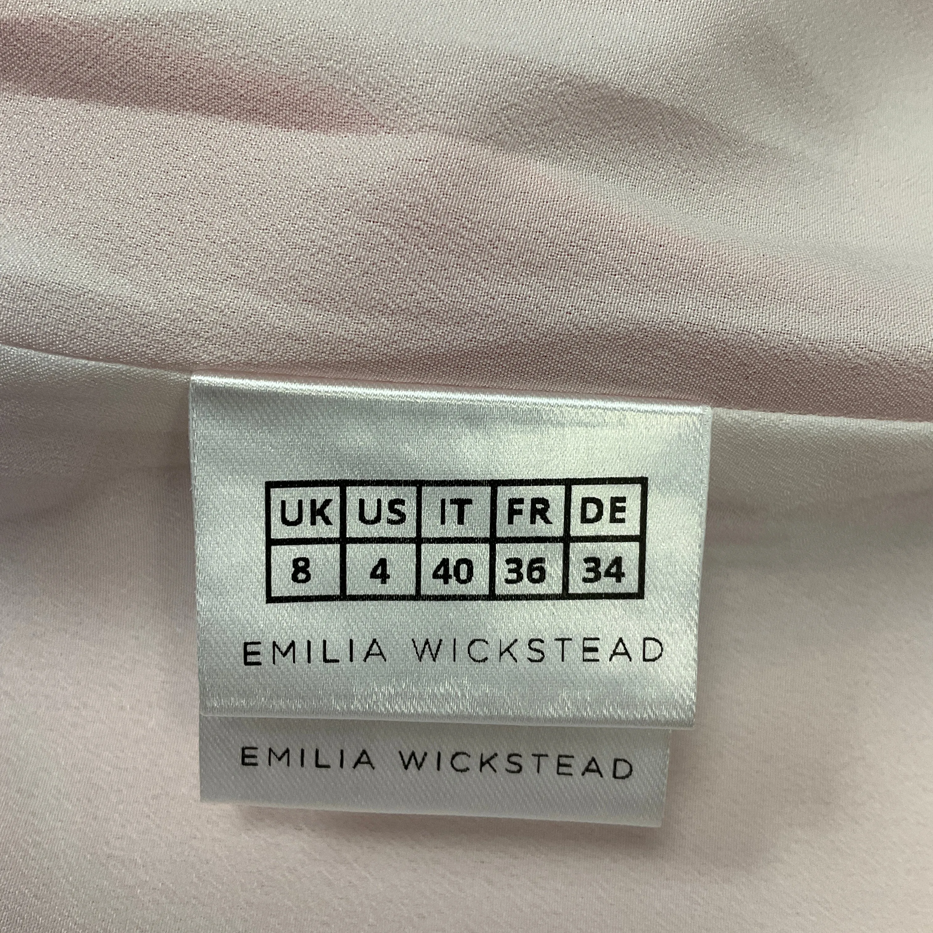 Emilia Wickstead Coral Trista Wool Crepe Midi Dress