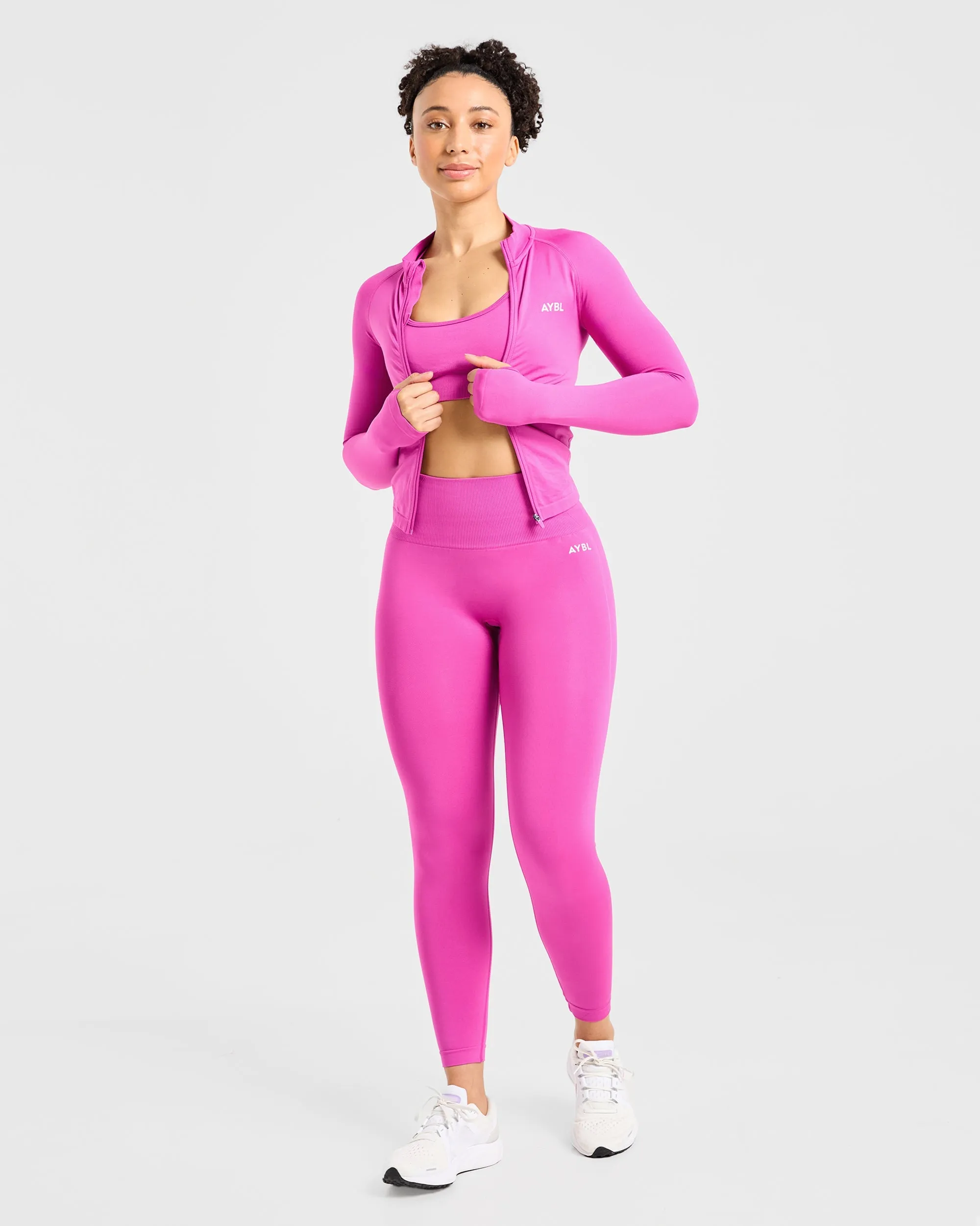 Empower Seamless Leggings - Magenta