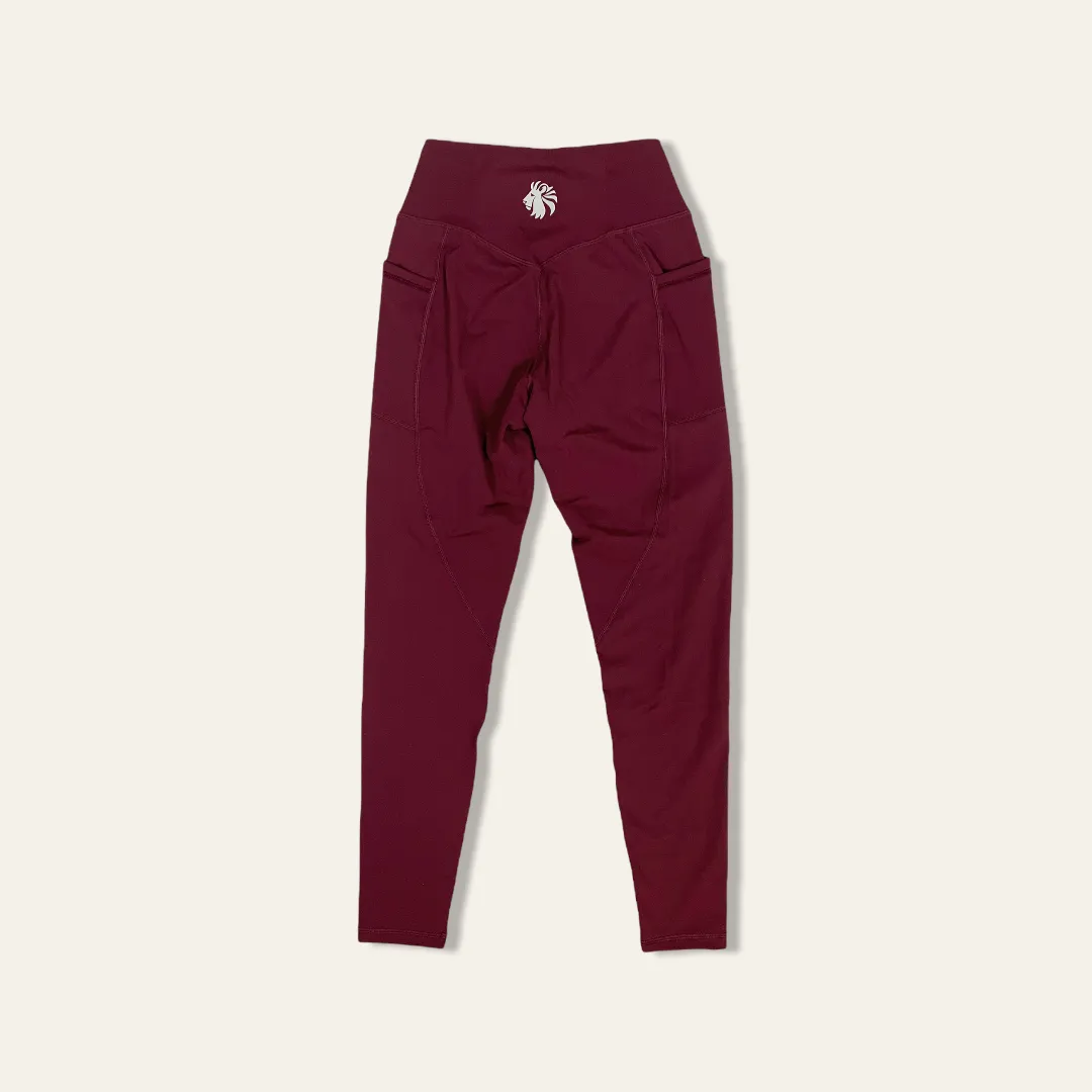 Evolve Leggings - Merlot