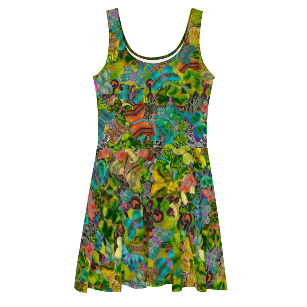 Fitted Skater Dress (Her/Muliebris)(Butterfly Glade, Shoal Solstice, GNHV8.3) RJSTH@Fabric#3 RJSTHw2021 RJS