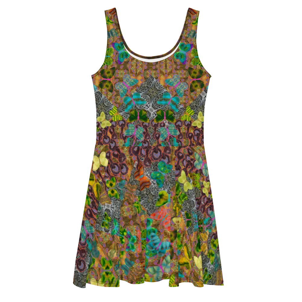 Fitted Skater Dress (Her/Muliebris)(Butterfly Glade, Shoal Solstice, GNHV8.6) RJSTH@Fabric#6 RJSTHw2021 RJS