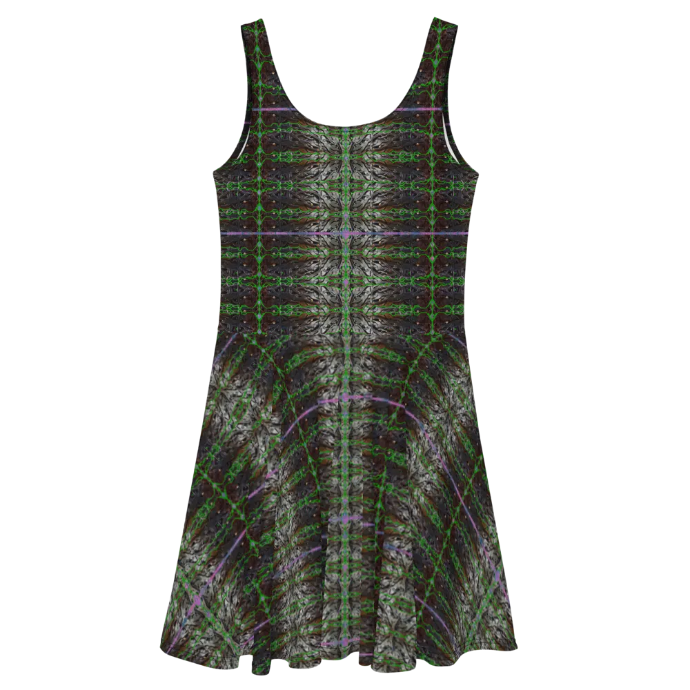 Fitted Skater Dress (Her/Muliebris)(Rind#5 Tree Link) RJSTH@Fabric#5 RJSTHW2021 RJS